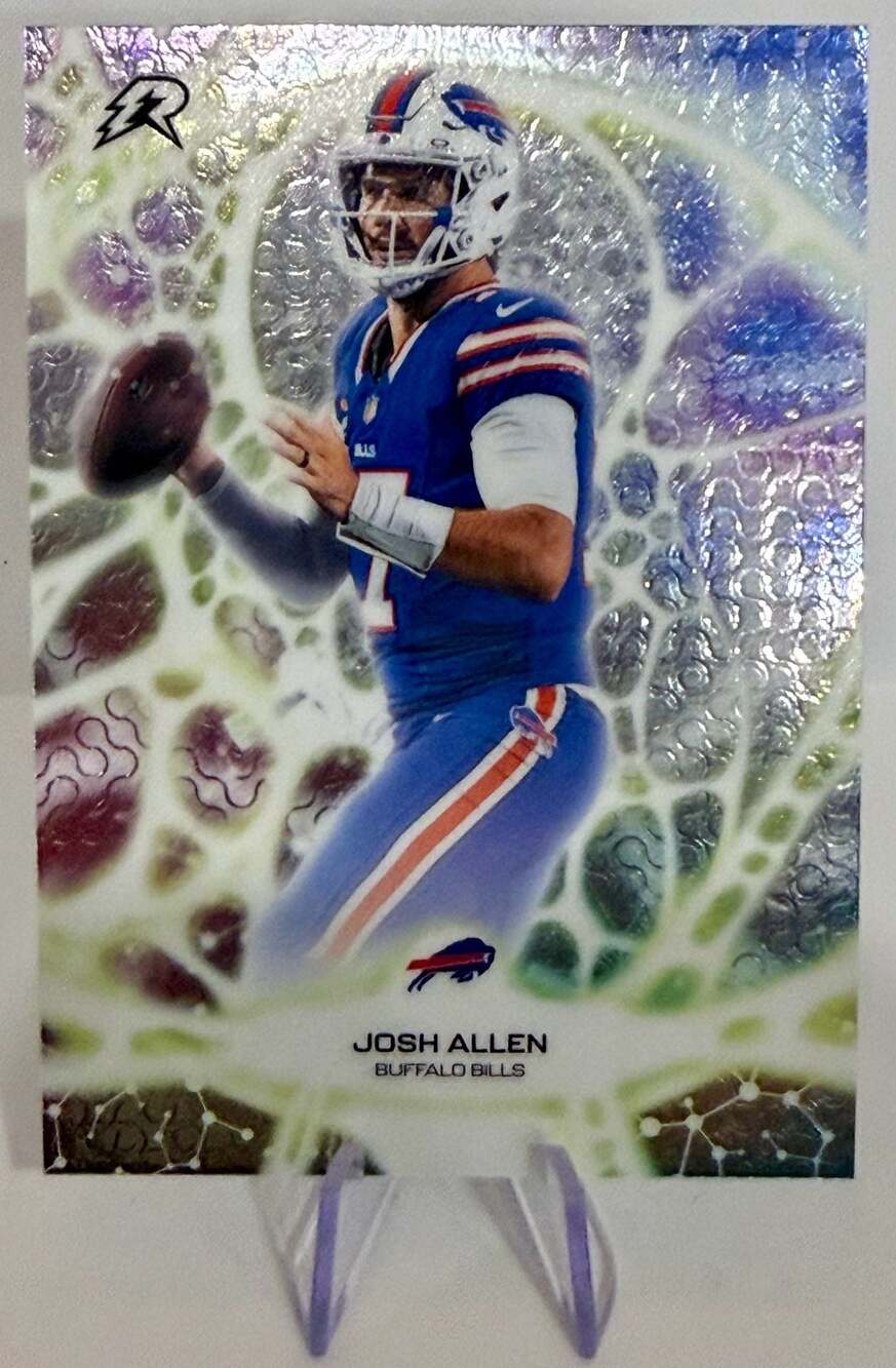 Josh Allen 2025 Topps Resurgence Circuit Breakers Football Card Buffalo Bills